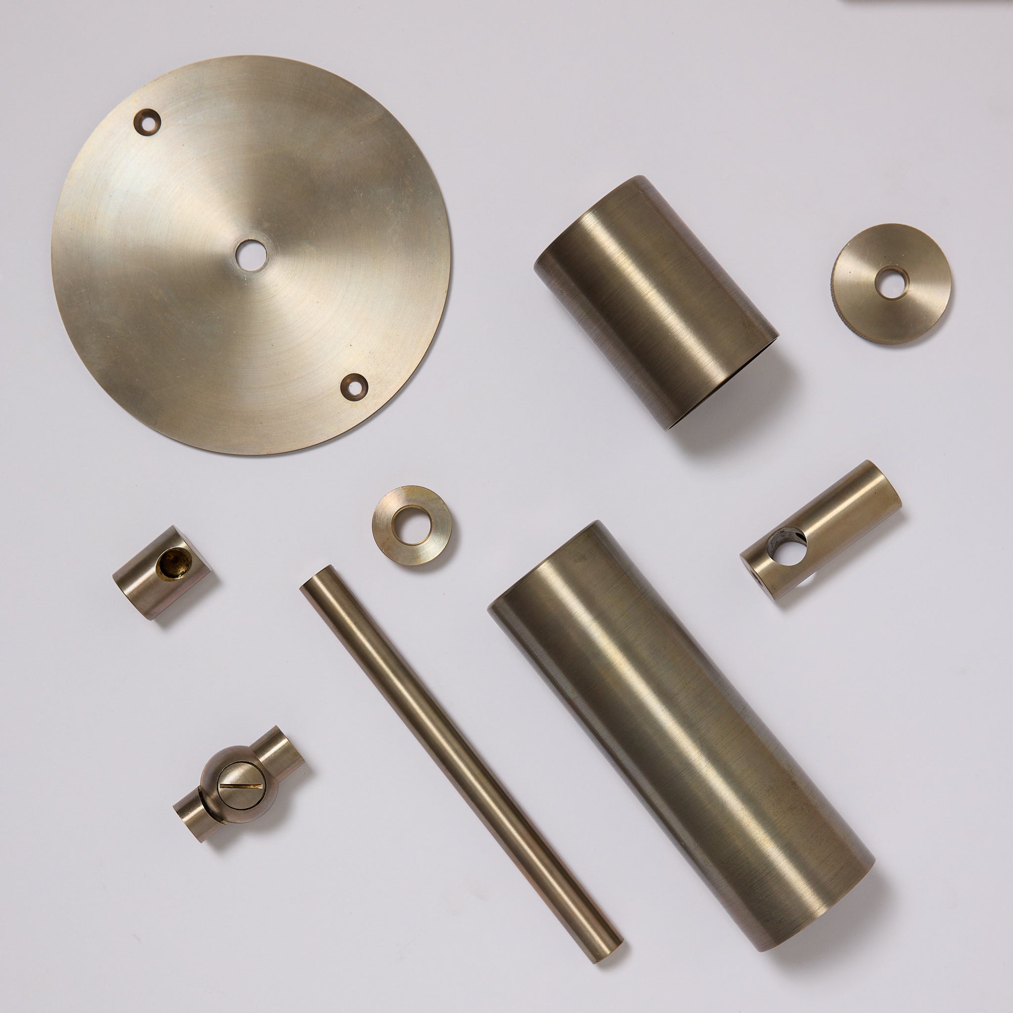 nickel finish light fixture sample