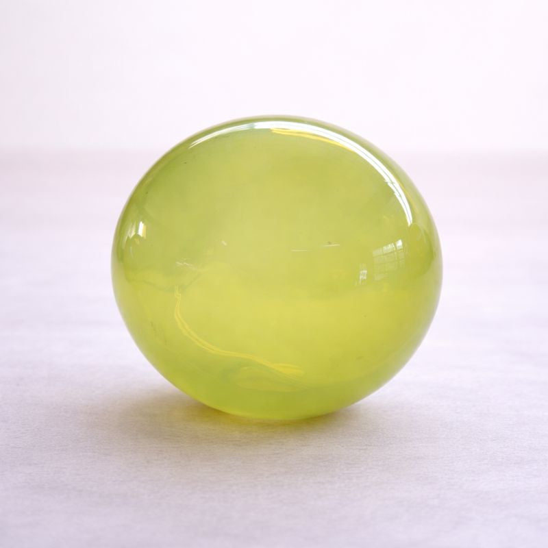 Green T-102 Blown Glass Sample