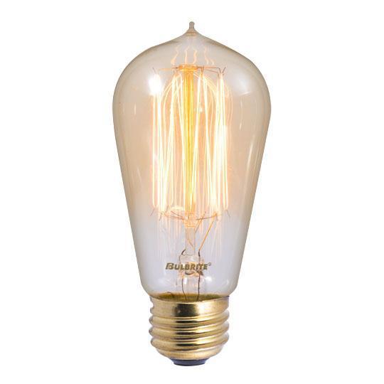Edison Light Bulb. Bell Jar Lamp Replacment