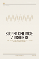 Lighting for Sloped Ceilings: What Works (and What Designers Avoid) – A Proven Designer’s Guide (7 Insights)