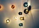 Oculaire Collection - handblown glass globe light fixtures