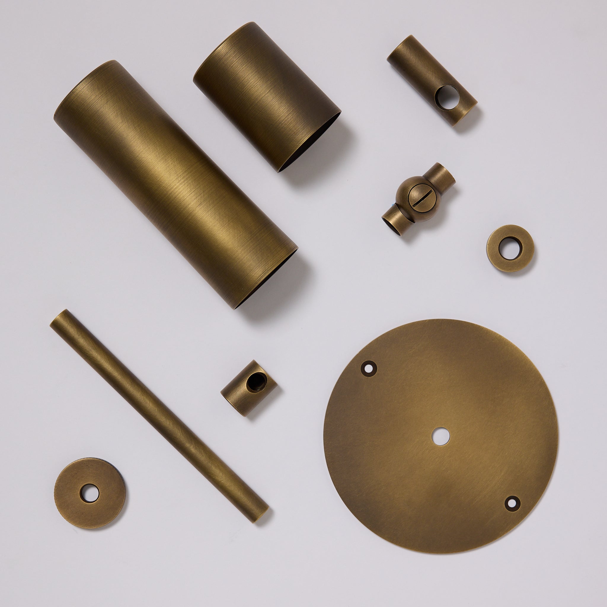 Sample Unlacquered Aged Brass