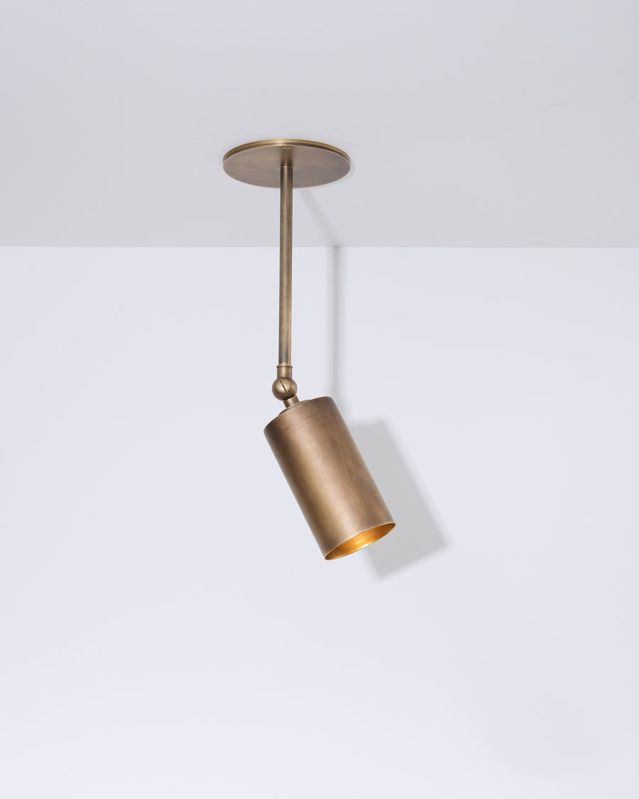 Baton Spotlight With extension arm Short in color