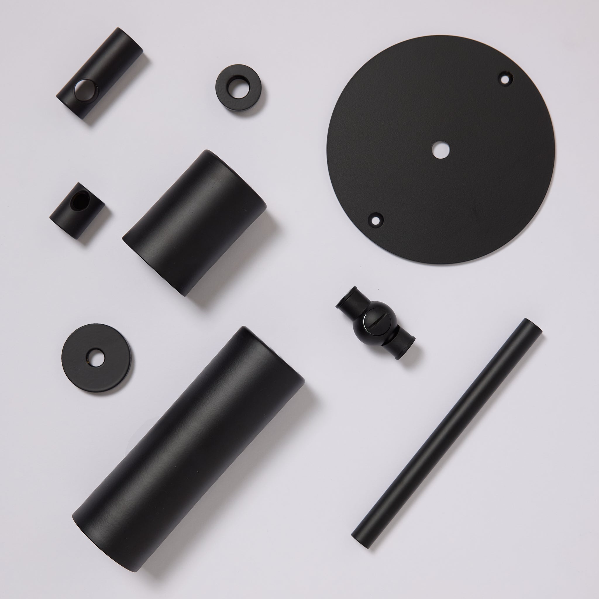 Sample Powdercoat Flat Black