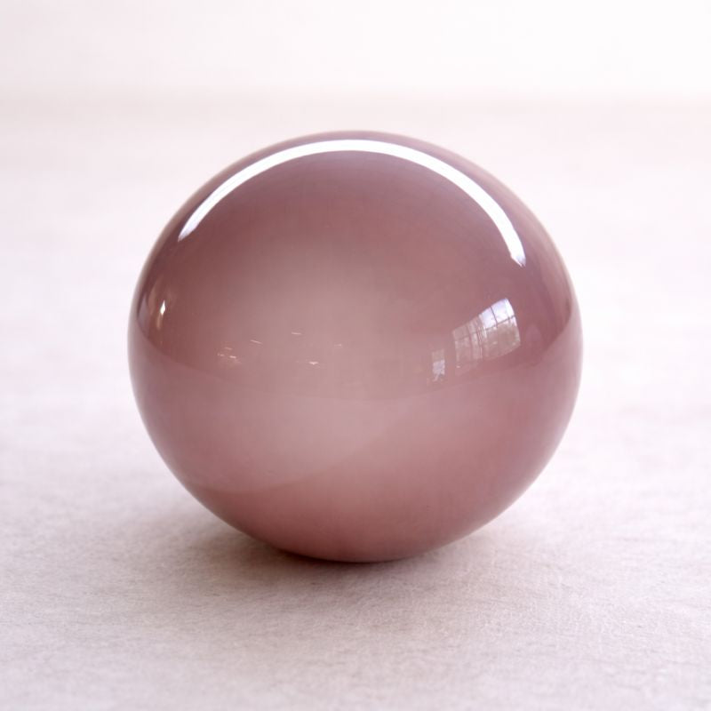 Dusty Pink O-103 Blown Glass Sample