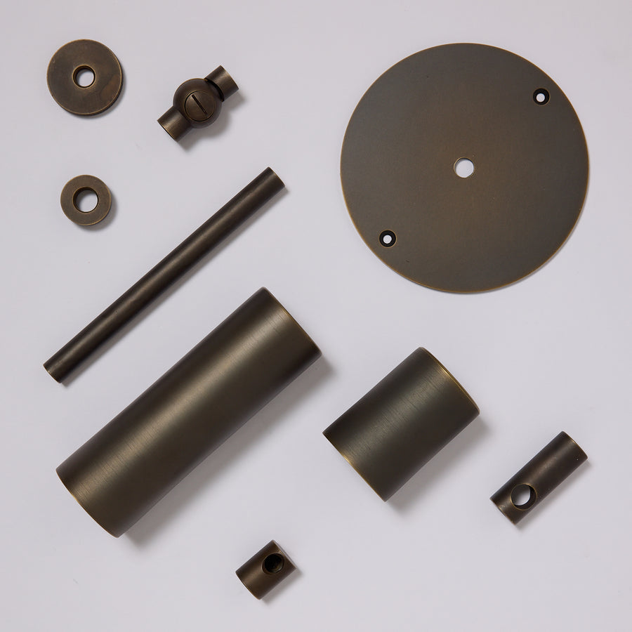 Oil rubbed bronze finish sample