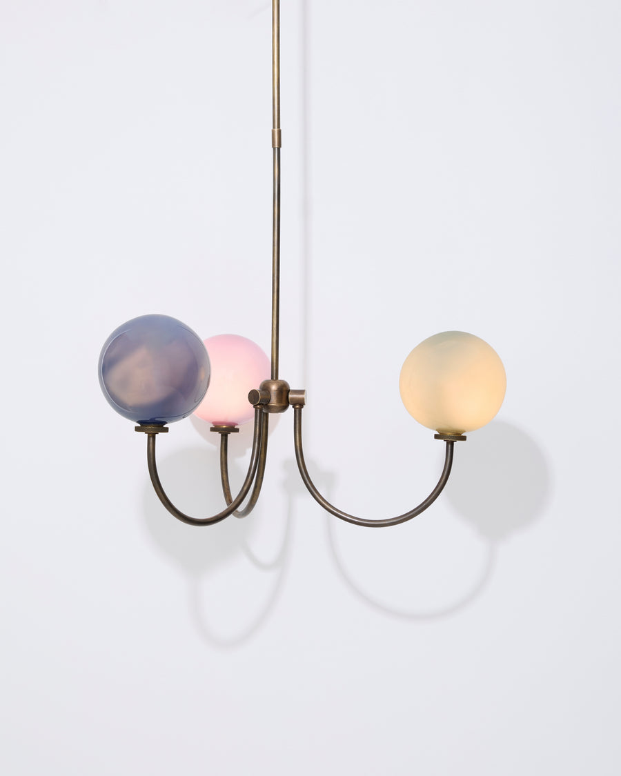 Oculaire Chandelier in color