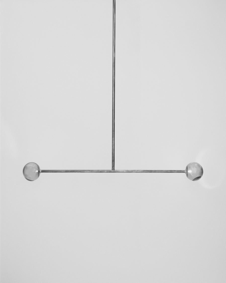Oculaire Double Pendant, black and white