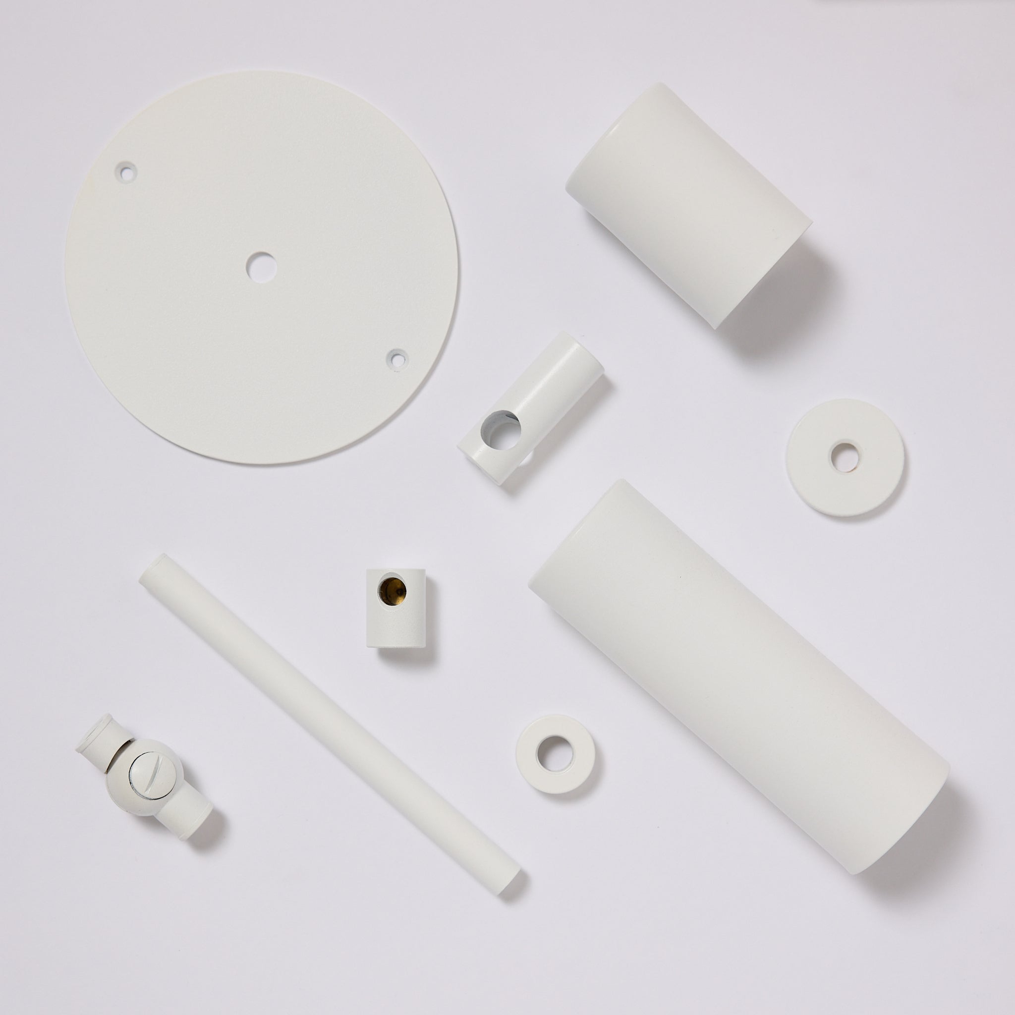 Sample Powdercoat Satin White