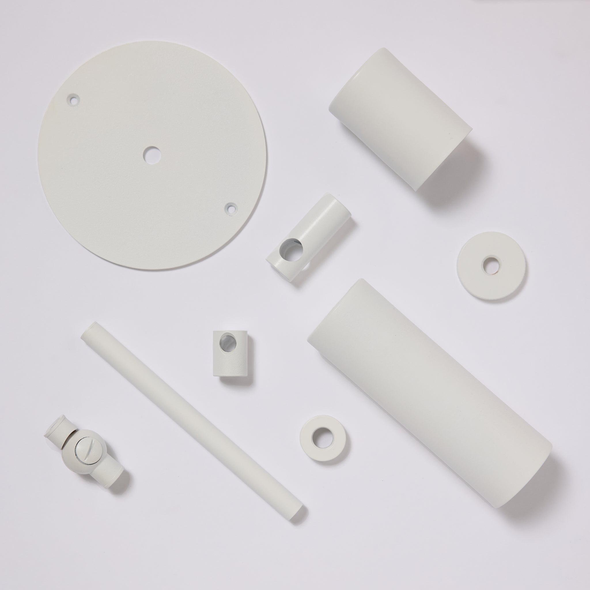 Sample Powdercoat Satin White