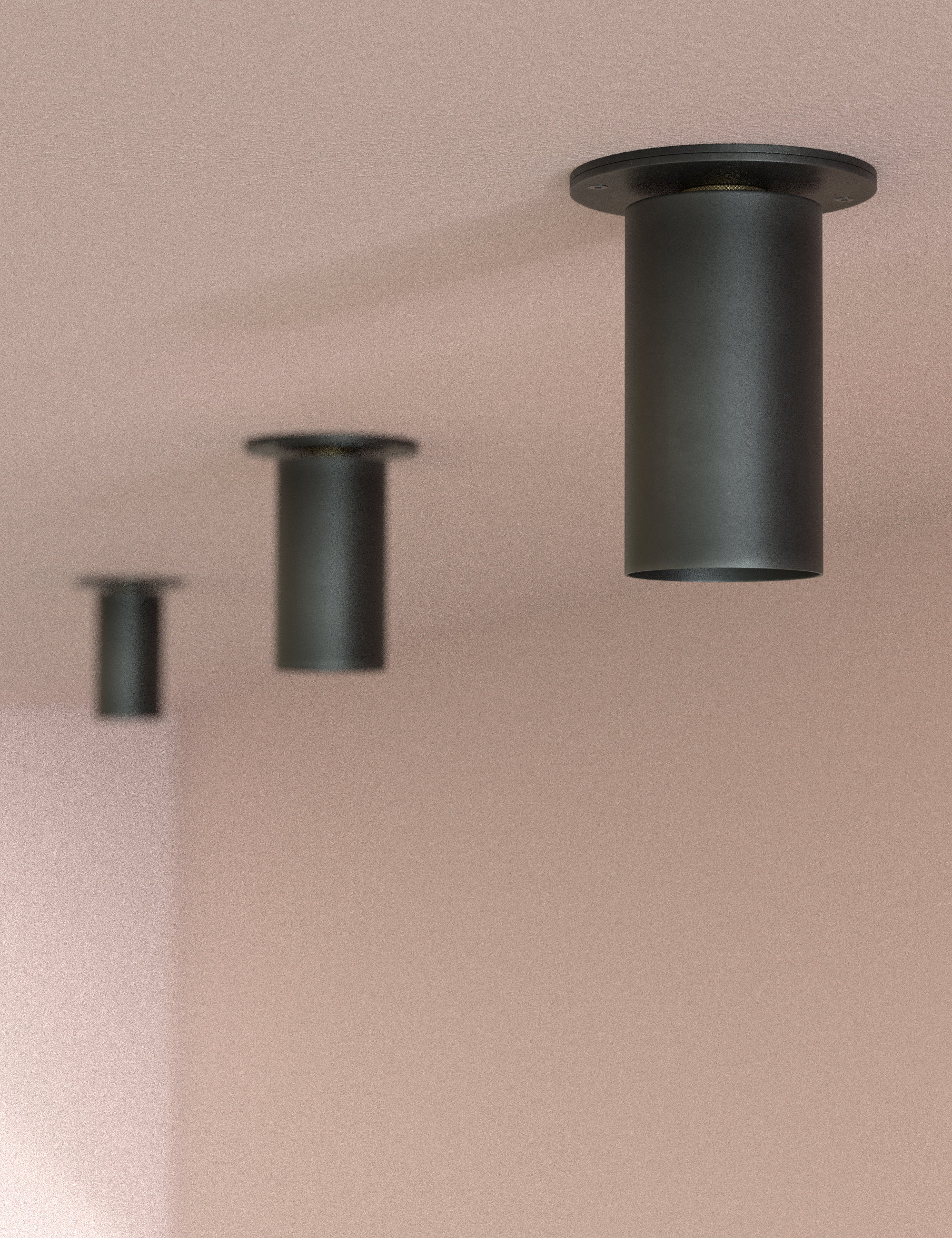Baton Ceiling Flush-mount