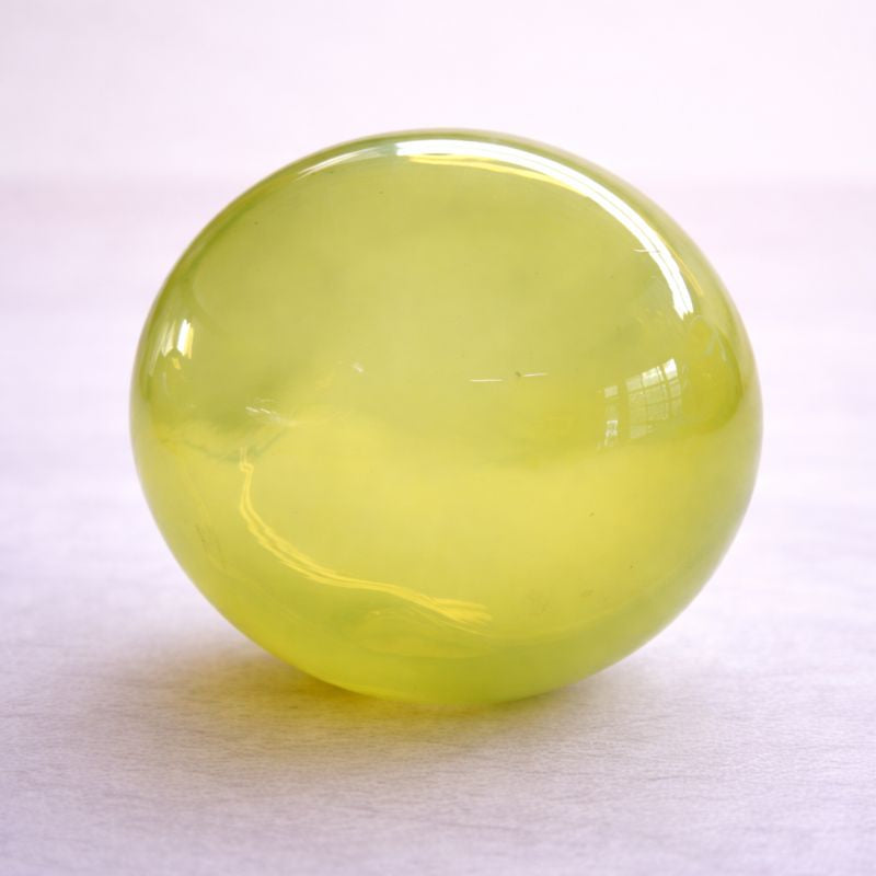 Green T-102 Blown Glass Sample