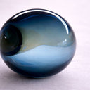 Blue T-105 Blown Glass Sample