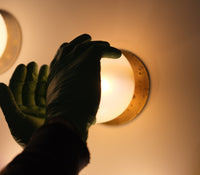 Oculaire Single globe Wall or Ceiling light fixture
